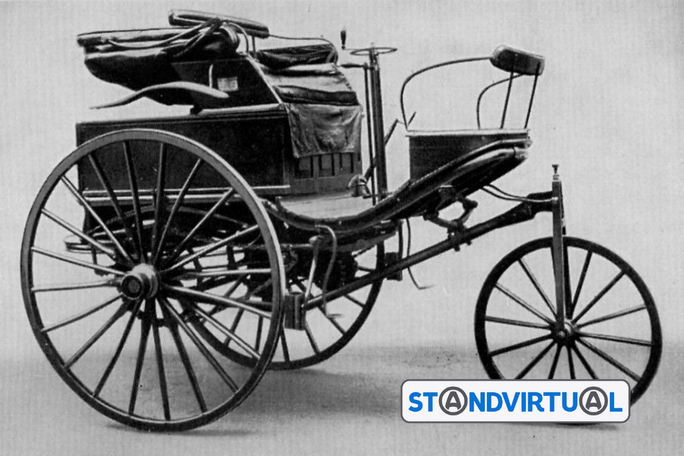 primeiro veículo a combustão de Karl Friedrich Benz