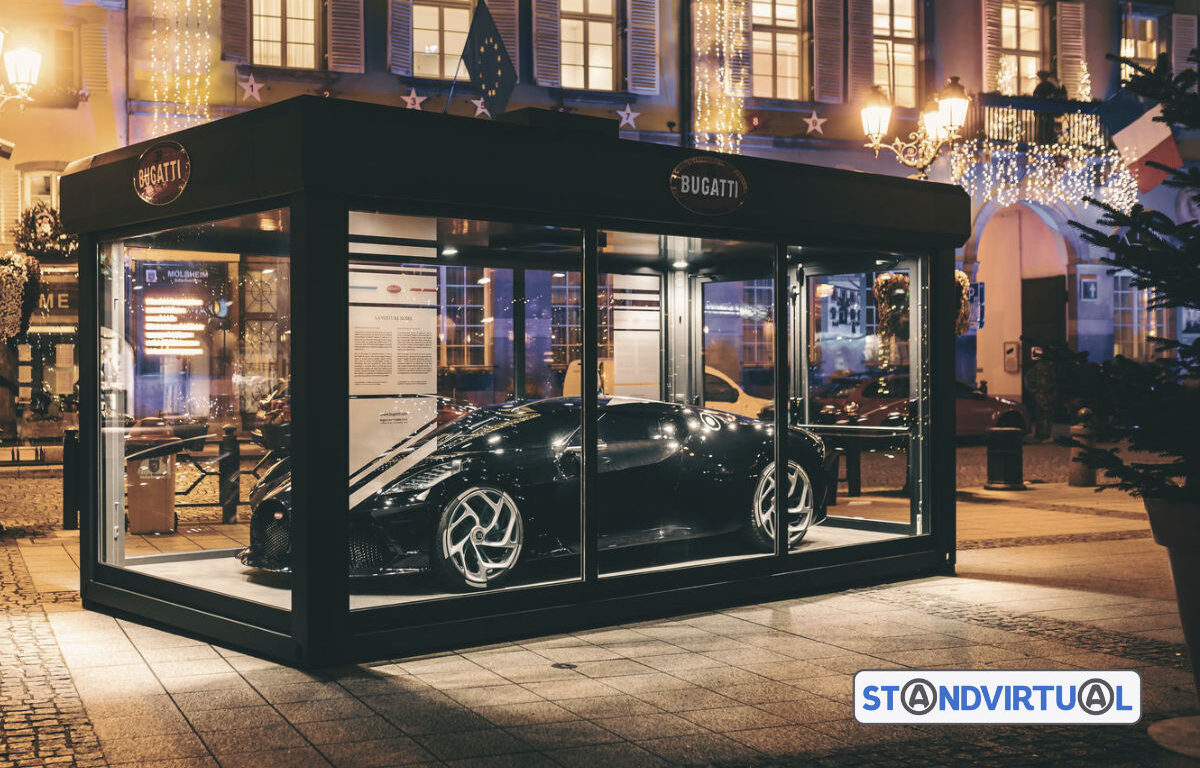Bugatti La Voiture Noire passa Natal ao relento