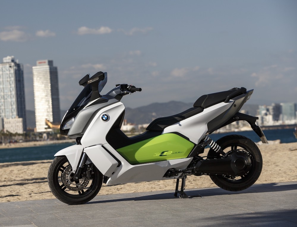 BMW C evolution moto elétrica cidade
