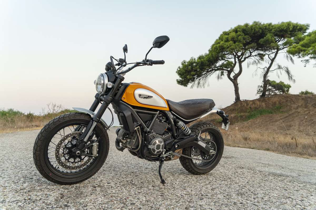 Ducati Scrambler moto para viajar