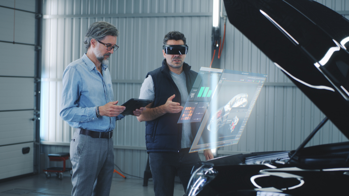 Realidade aumentada experiencia digital venda carros