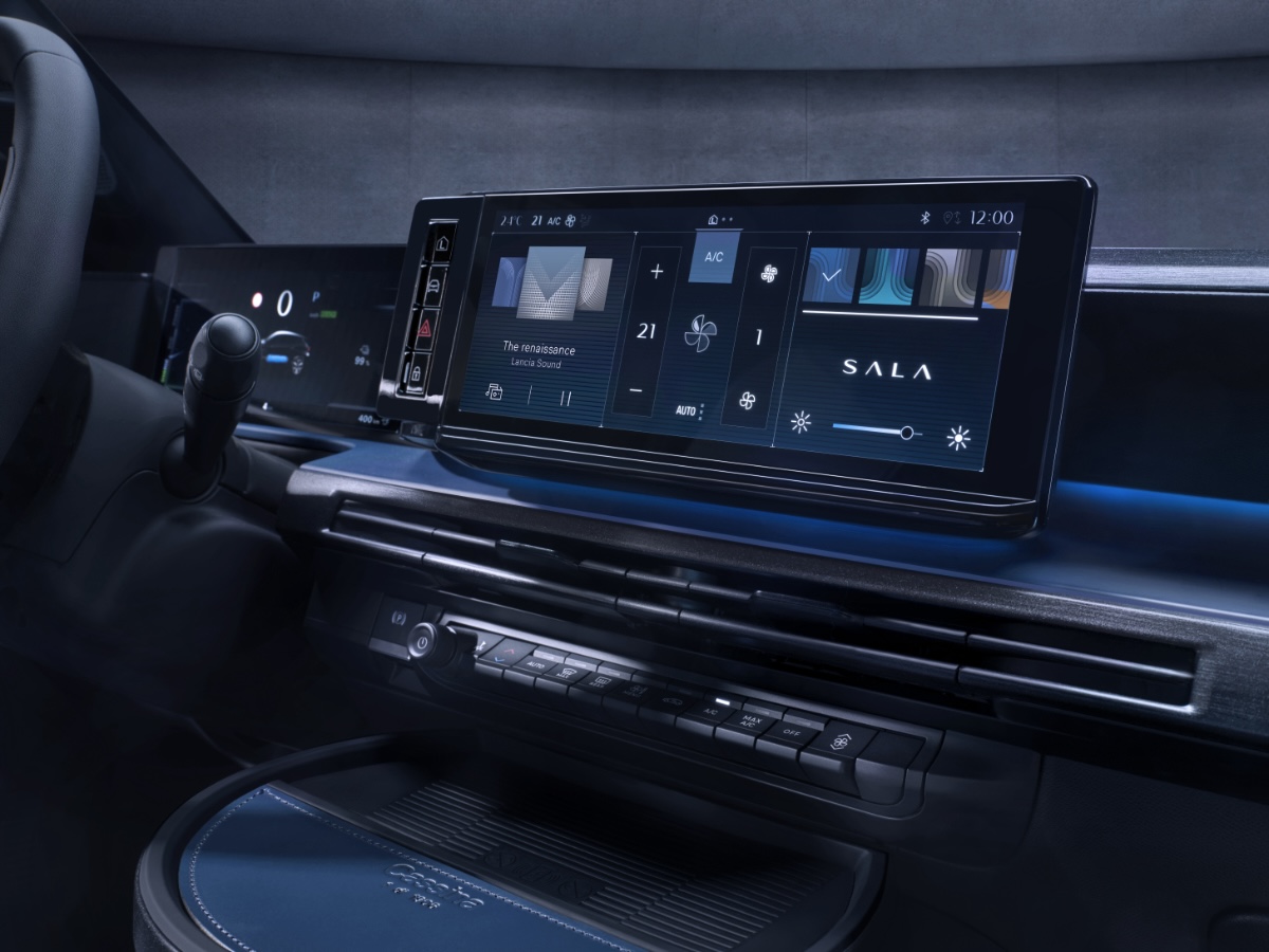 Novo Lancia Ypsilon interior