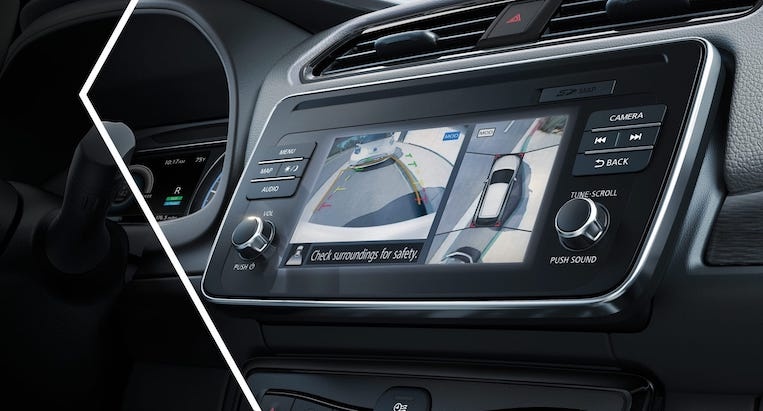Computador de bordo do novo nissan leaf