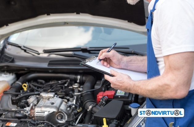 Levar o carro à inspeccao