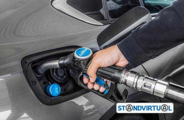 abastecer o líquido Adblue