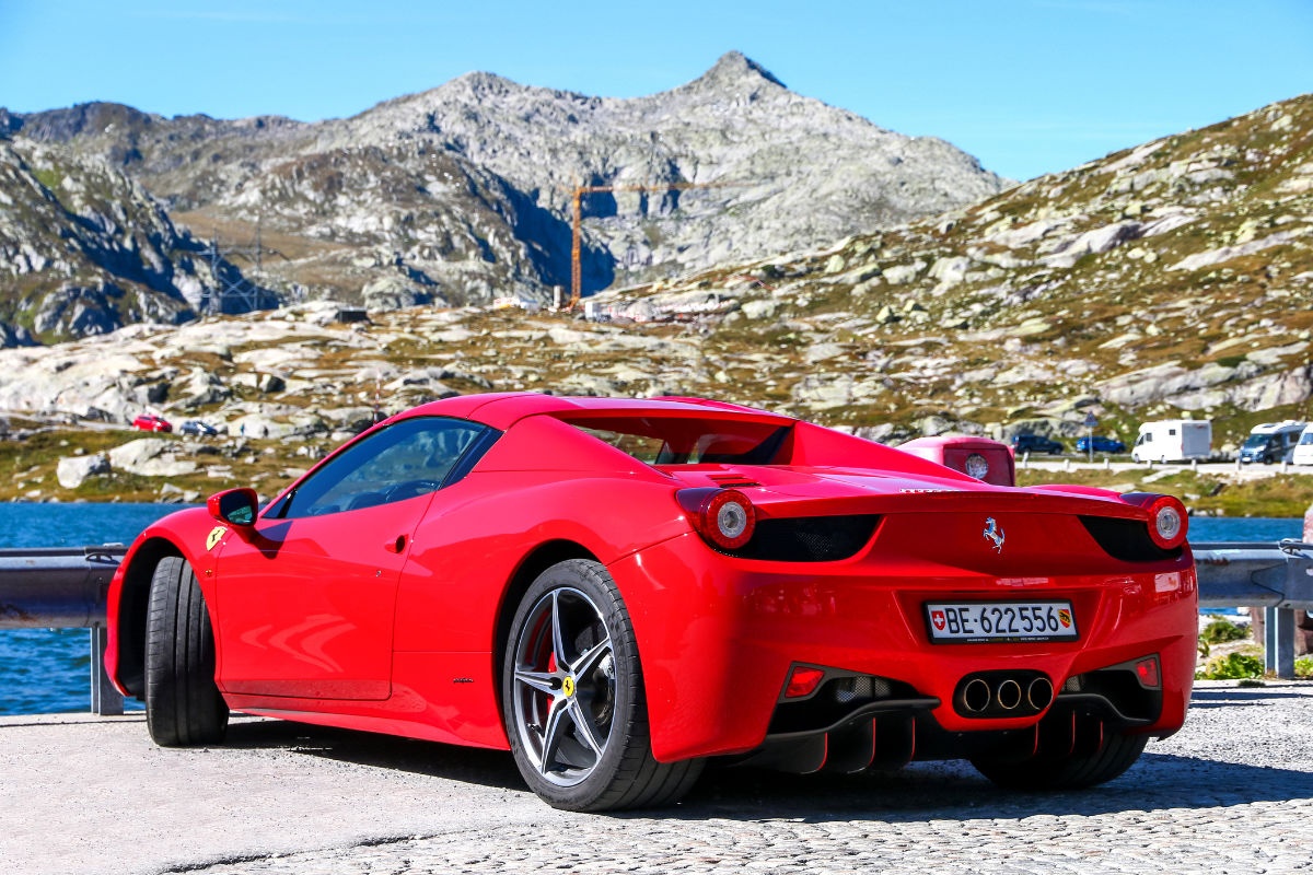 Ferrari som distintivo