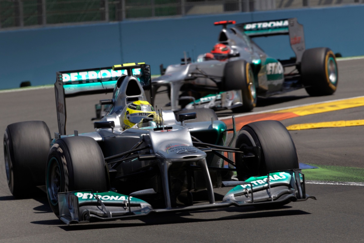 formula 1 mercedes benz