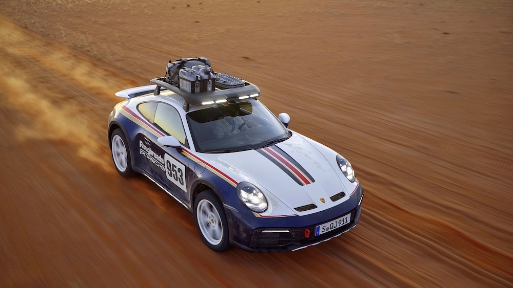 Porsche 911 dakar cima