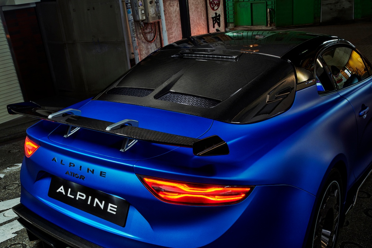 Alpine A110 R tras
