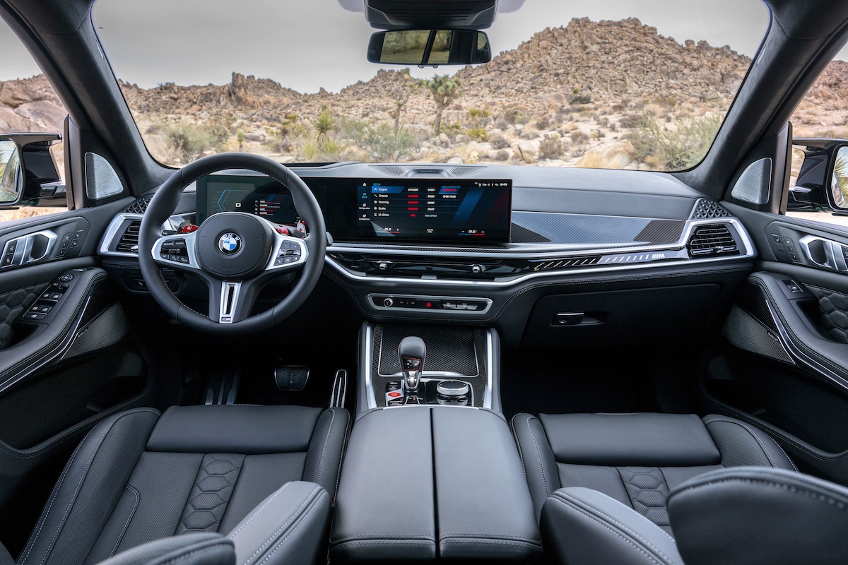 BMW X5 interior