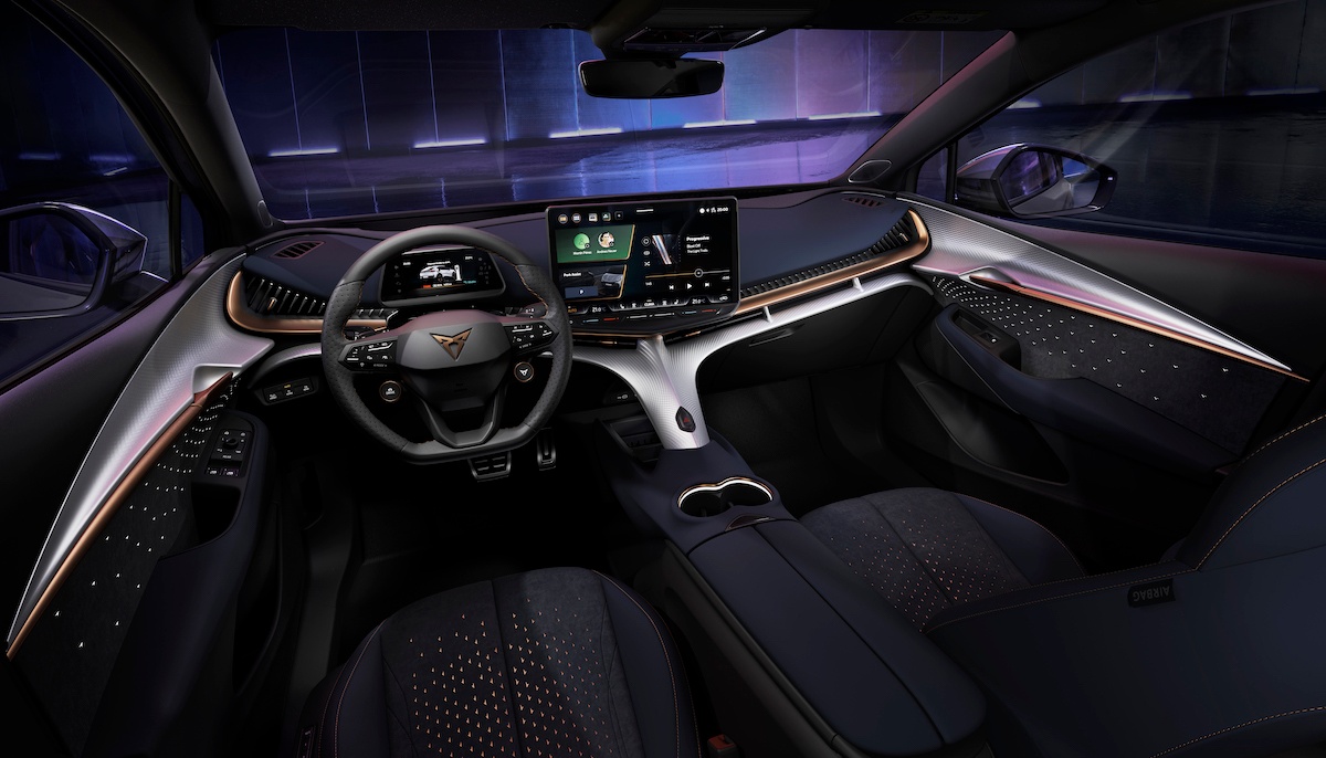 Cupra tavascan interior