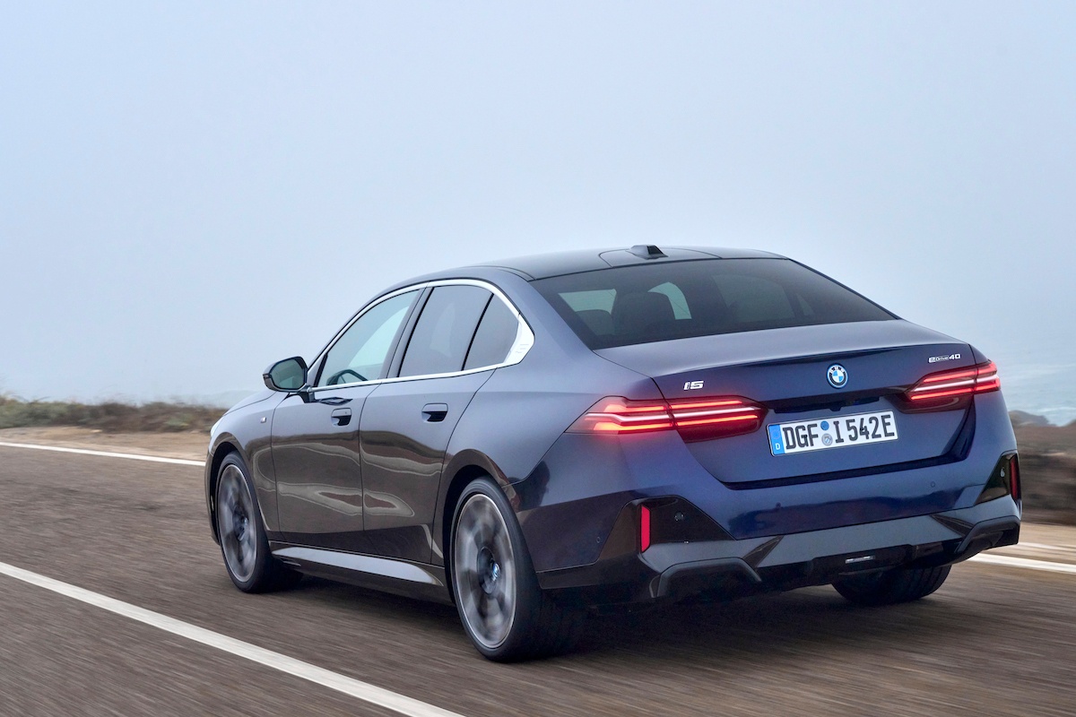 bmw i5 traseira