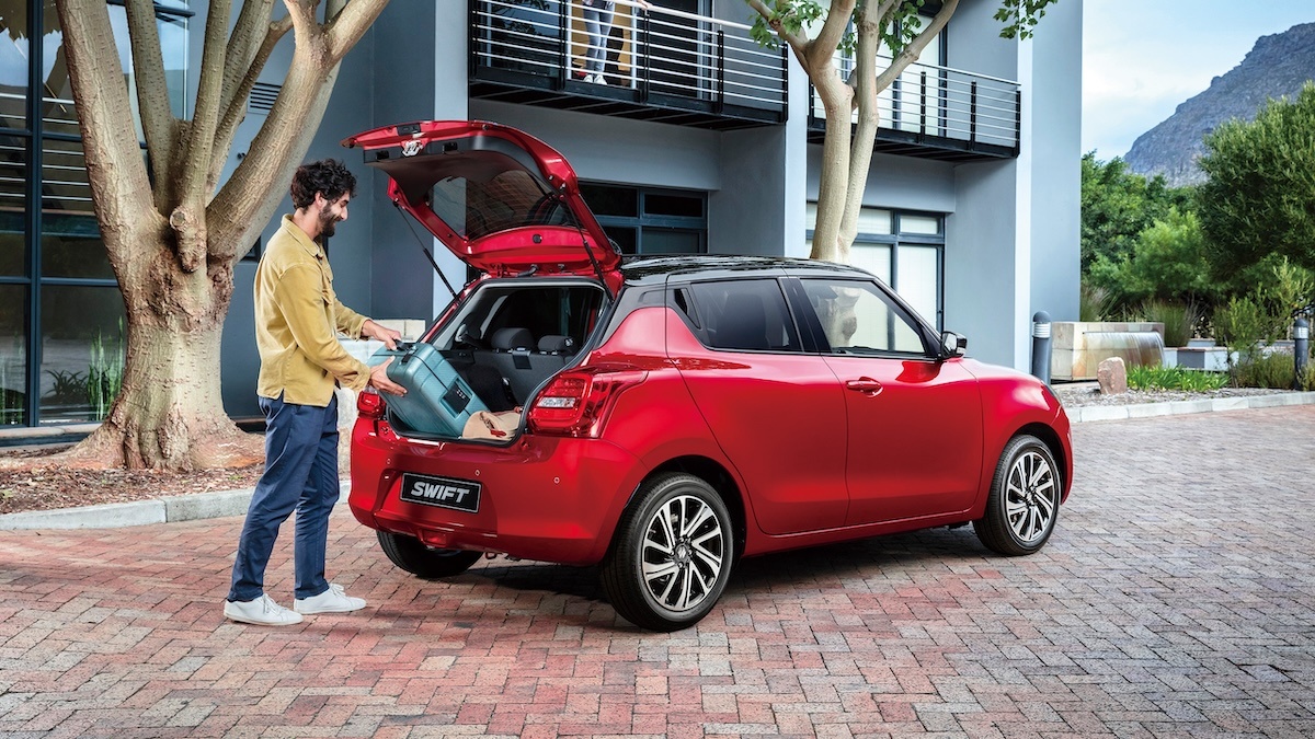 Novo Suzuki Swift espaço