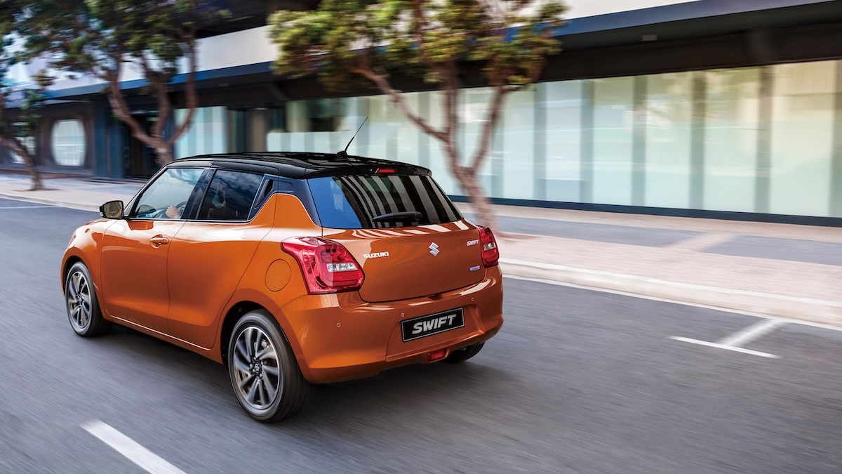 Novo Suzuki Swift laranja