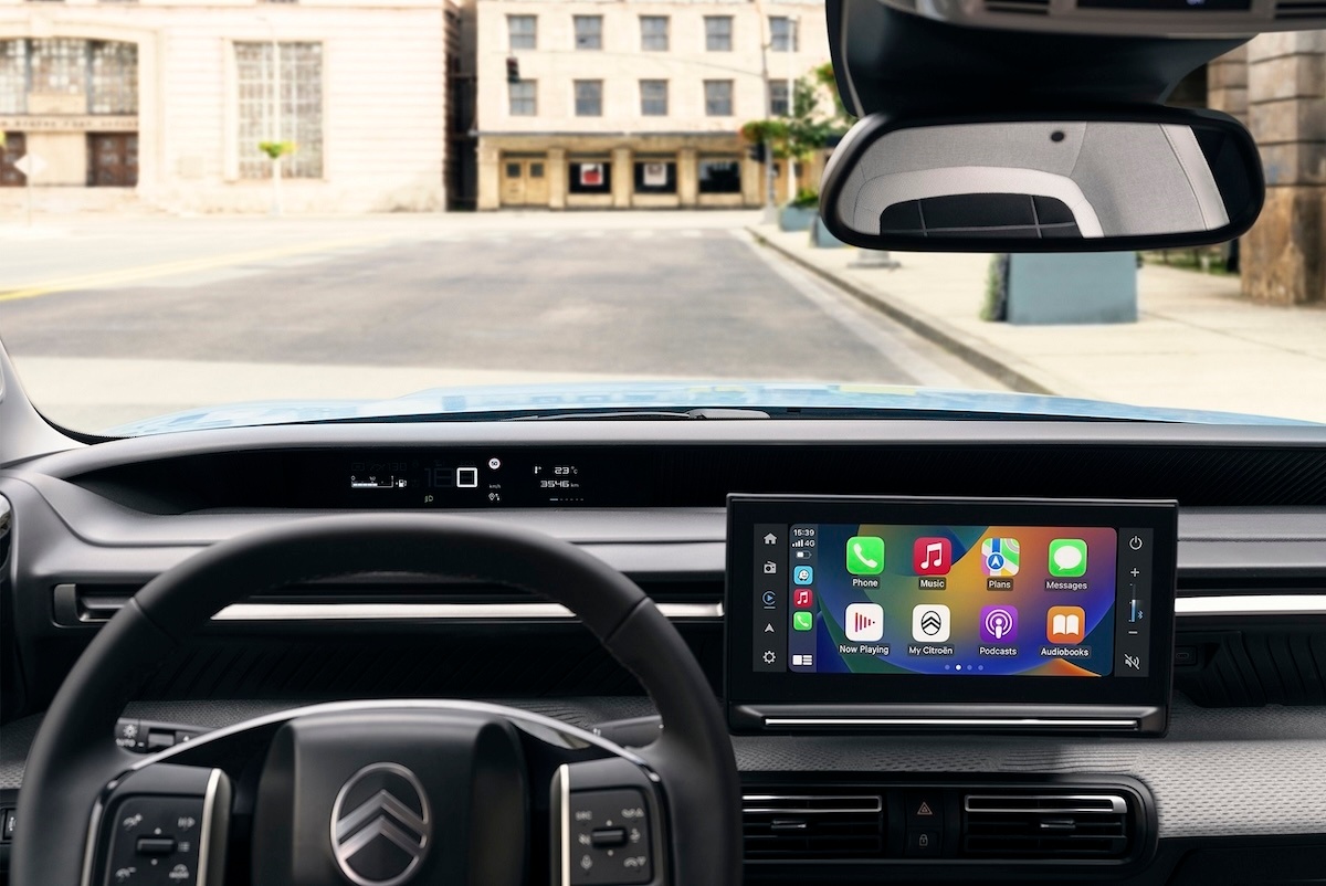 Novo Citroen C3 interior