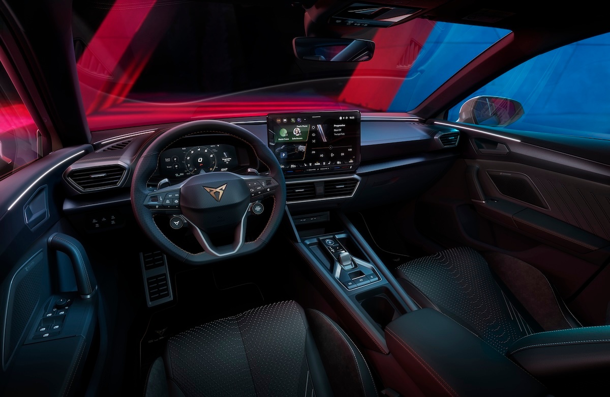 Novo Cupra Leon interior
