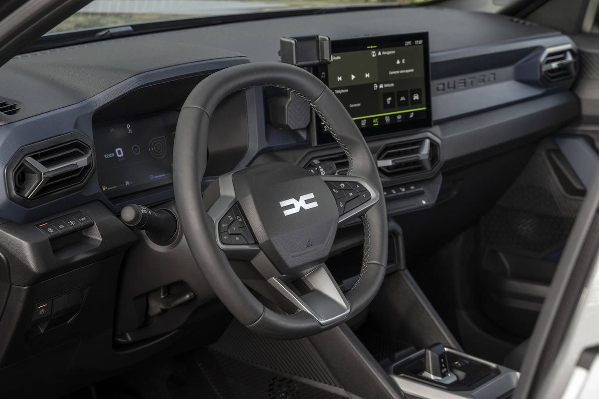 Novo Dacia Duster interior