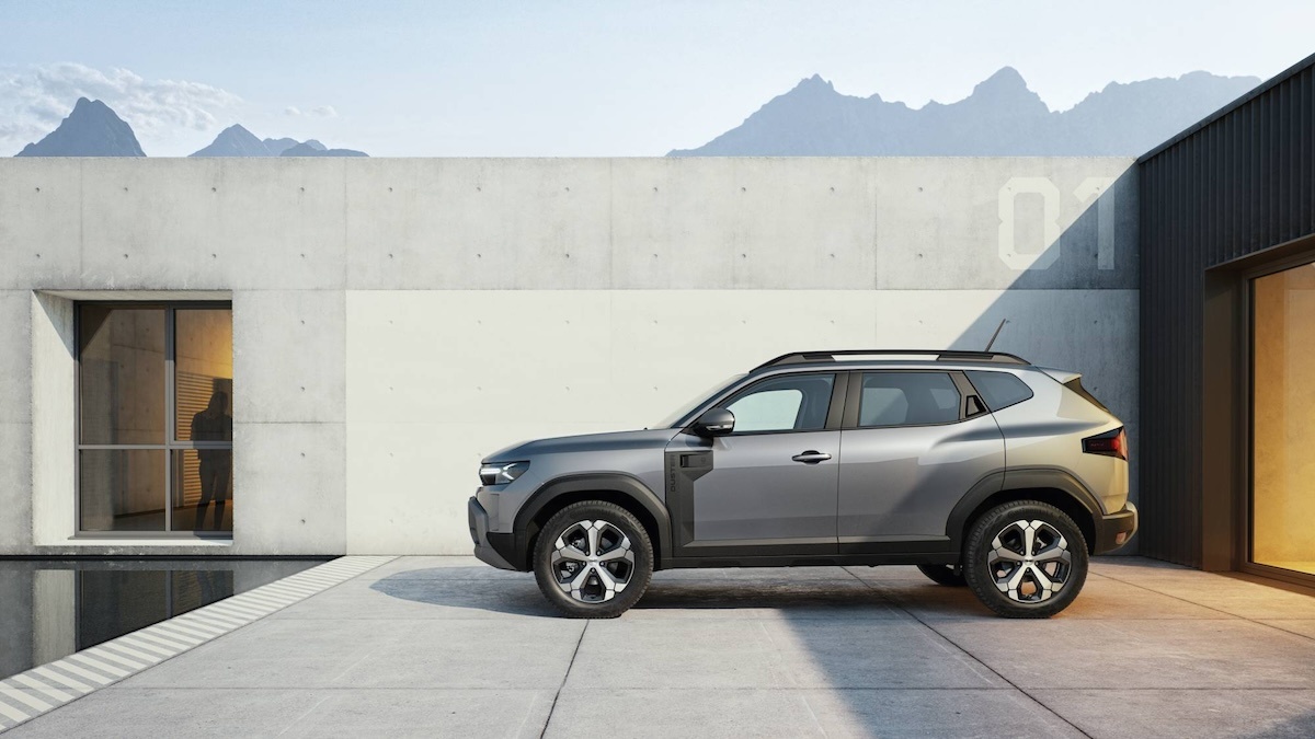 Novo Dacia Duster lateral