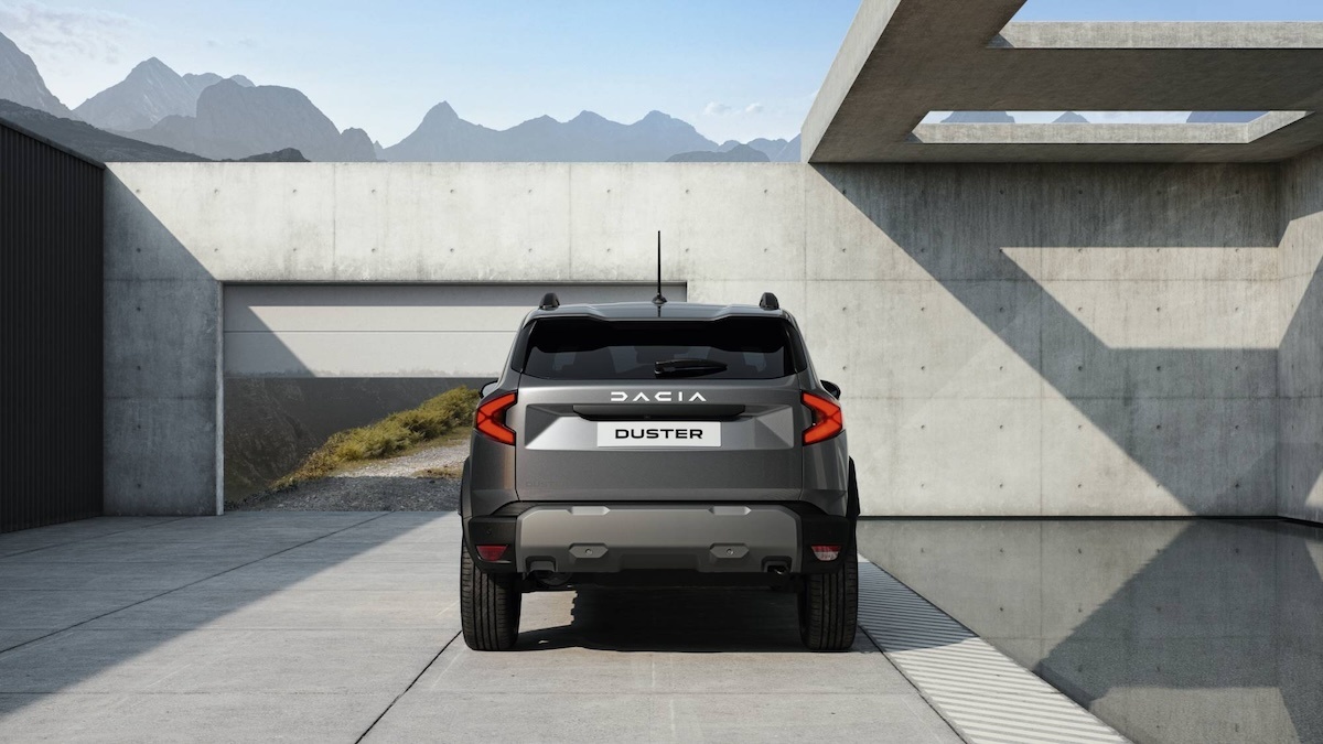 Novo Dacia Duster traseira