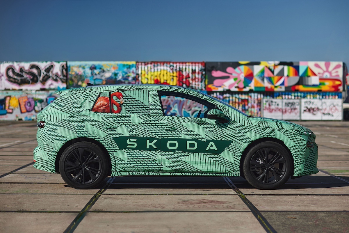 Skoda elroq lateral