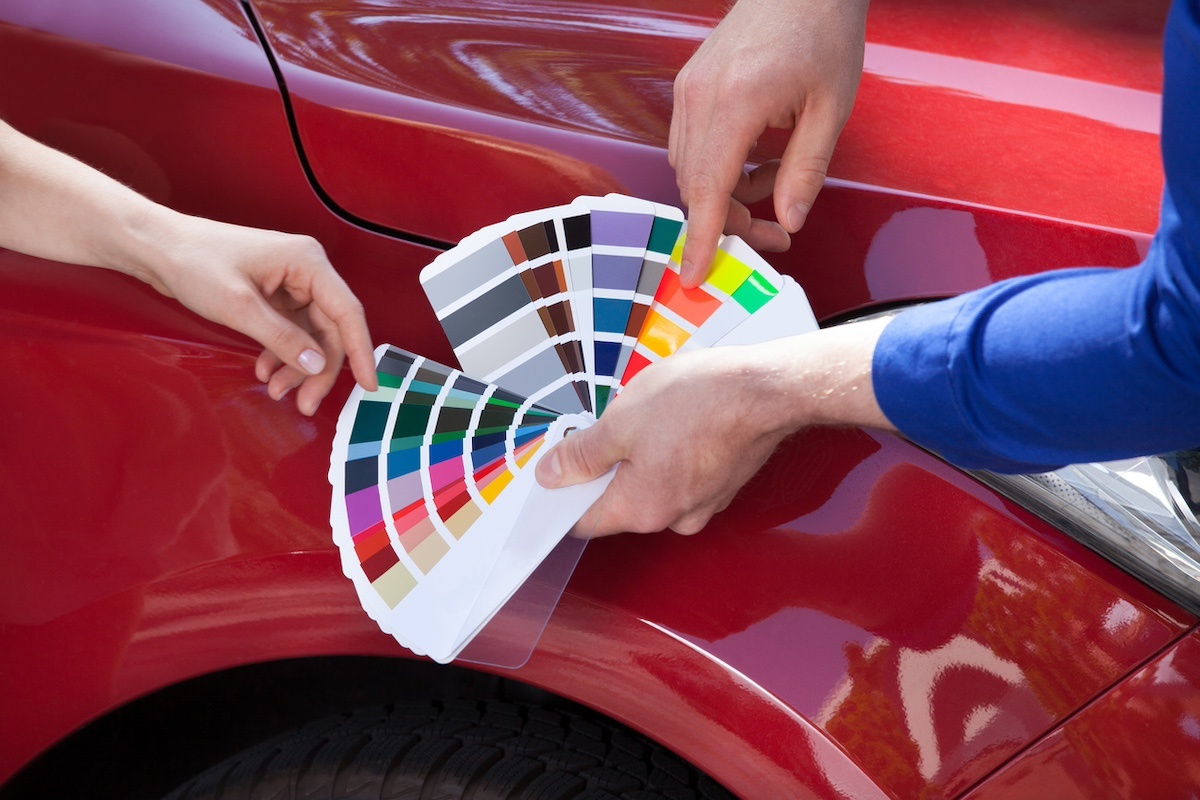alterar cores carros