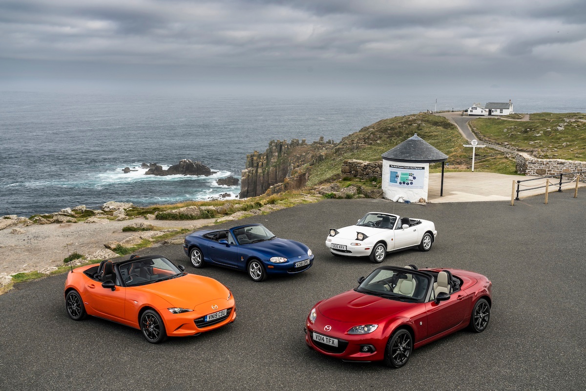 Gerações Madza MX-5