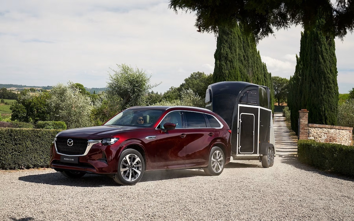 Novo Mazda CX-80 lateral