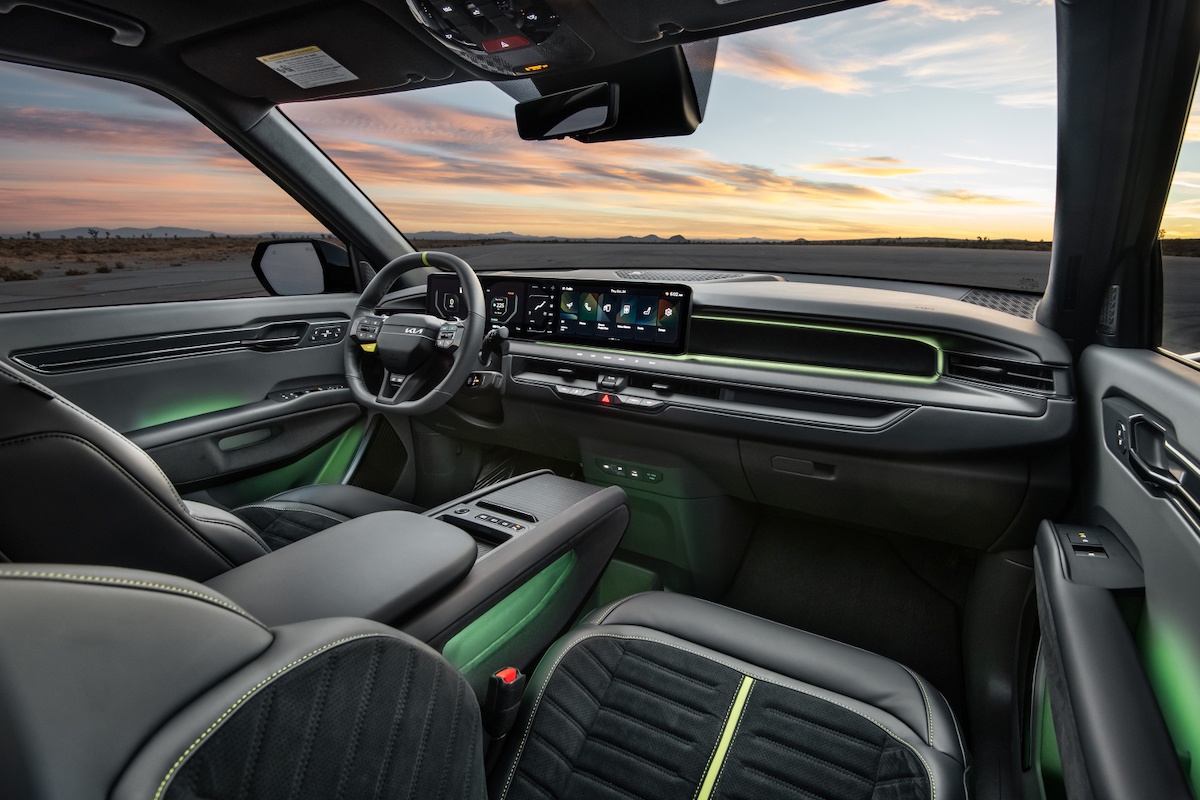 Kia EV9 GT design interior