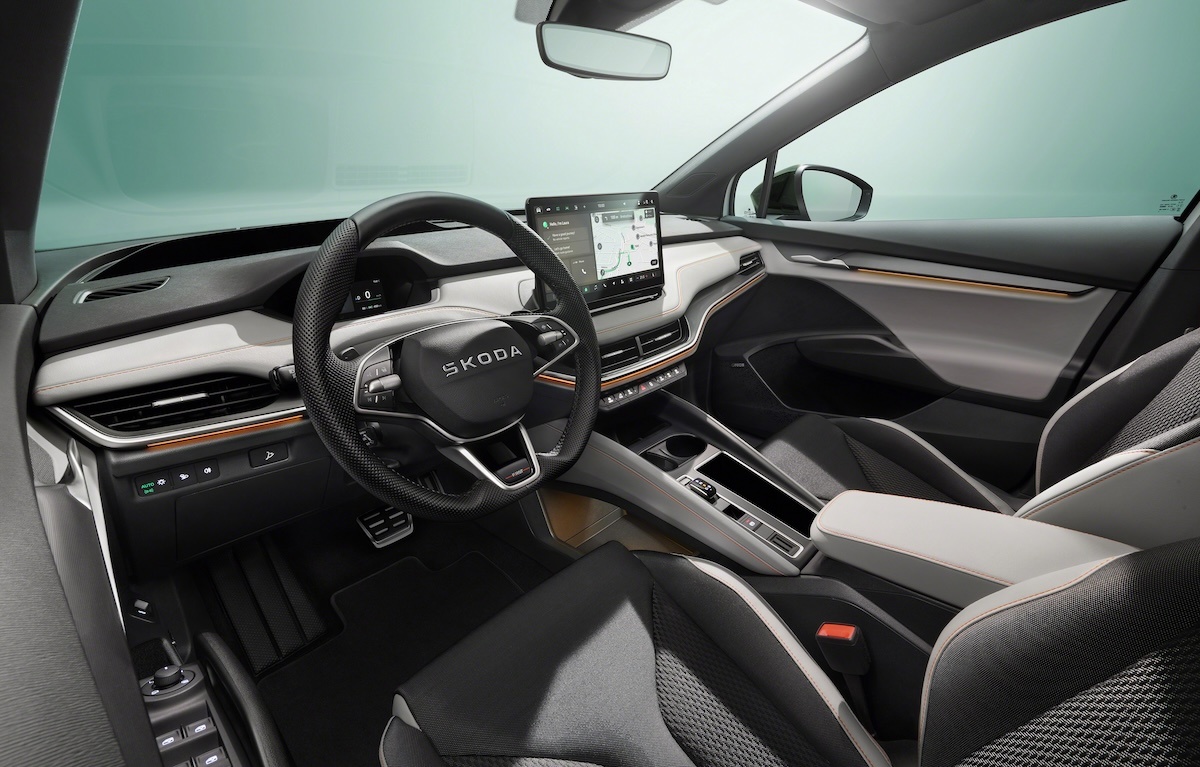Novo Skoda Elroq interior
