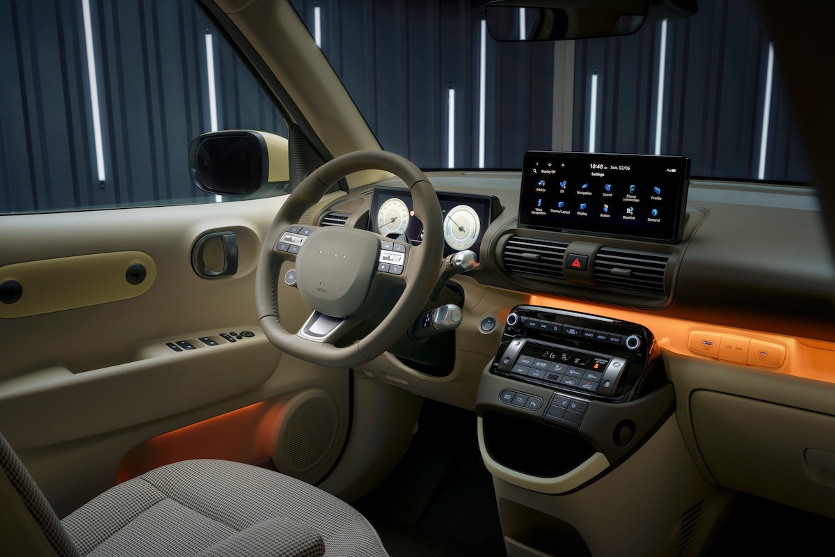 Hyundai inster interior