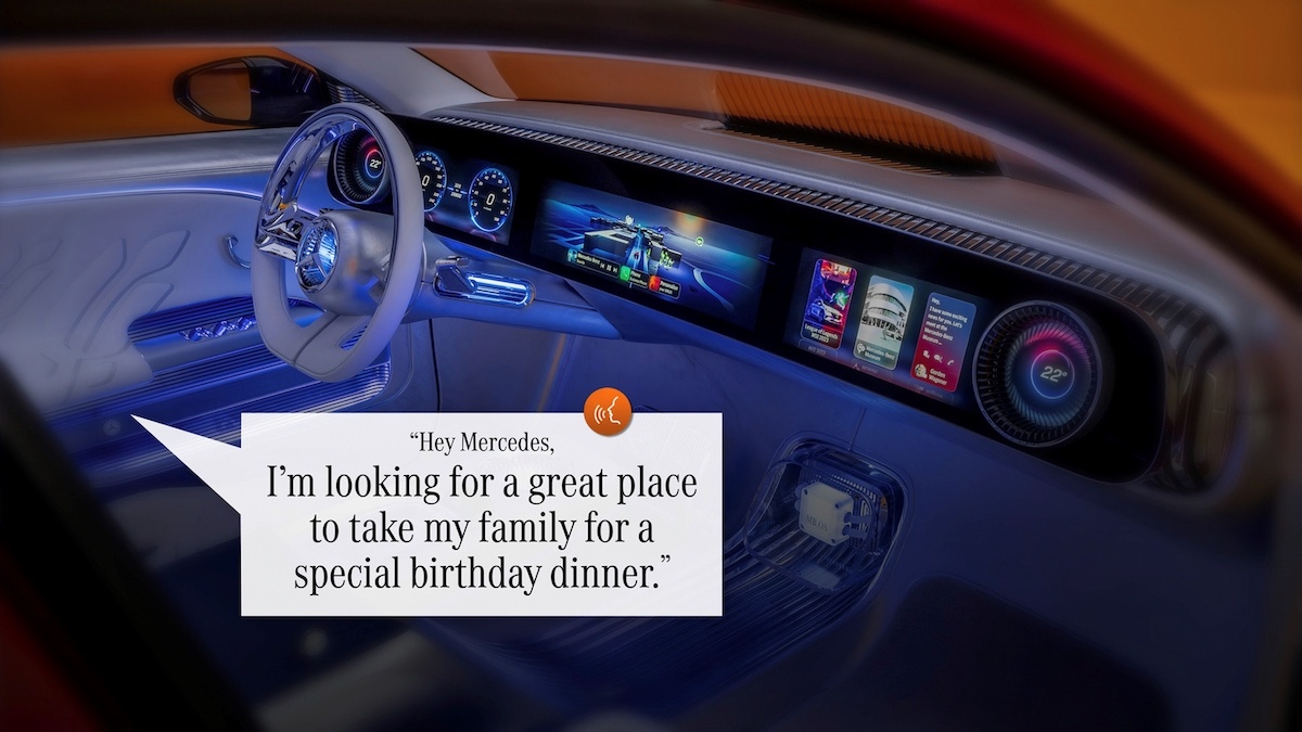 Mercedes-Benz AI Google
