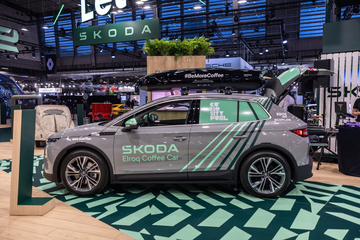 Škoda Elroq exibição
