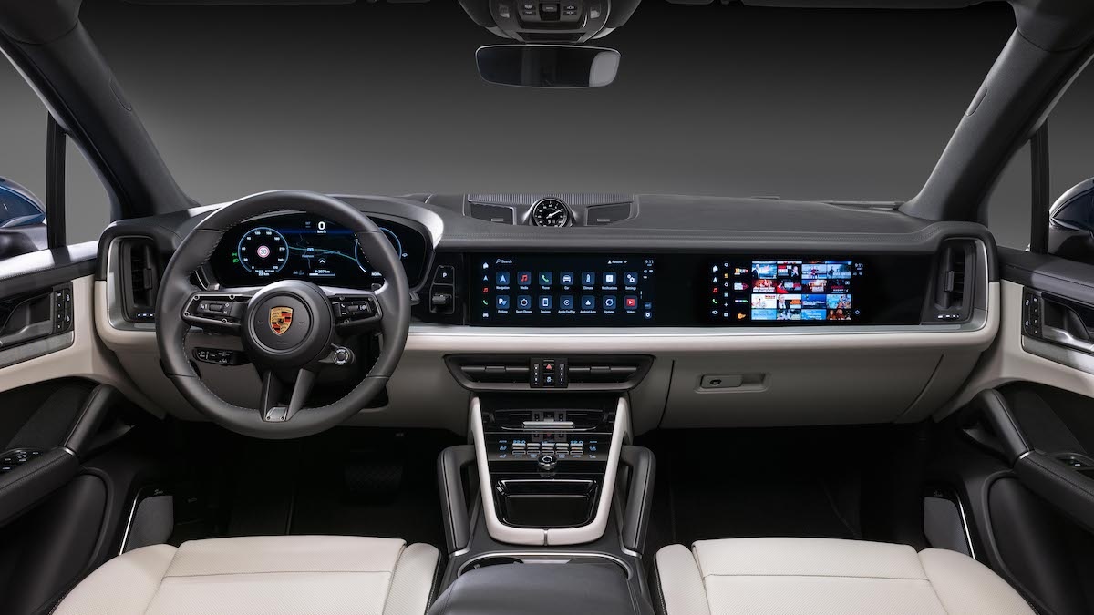 Porsche PCM interior