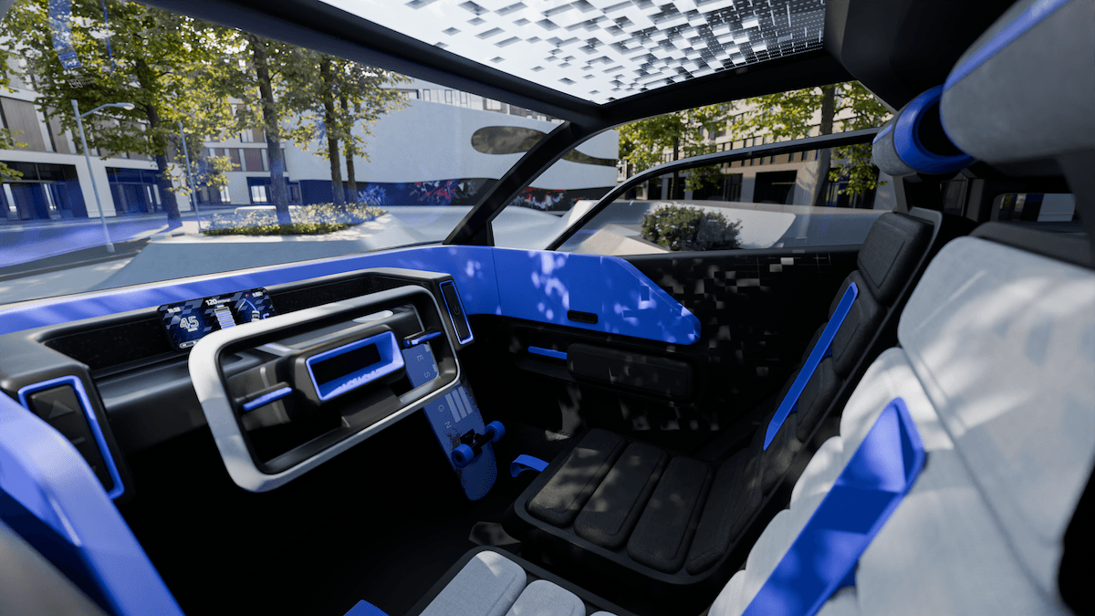Toyota FT-Me interior