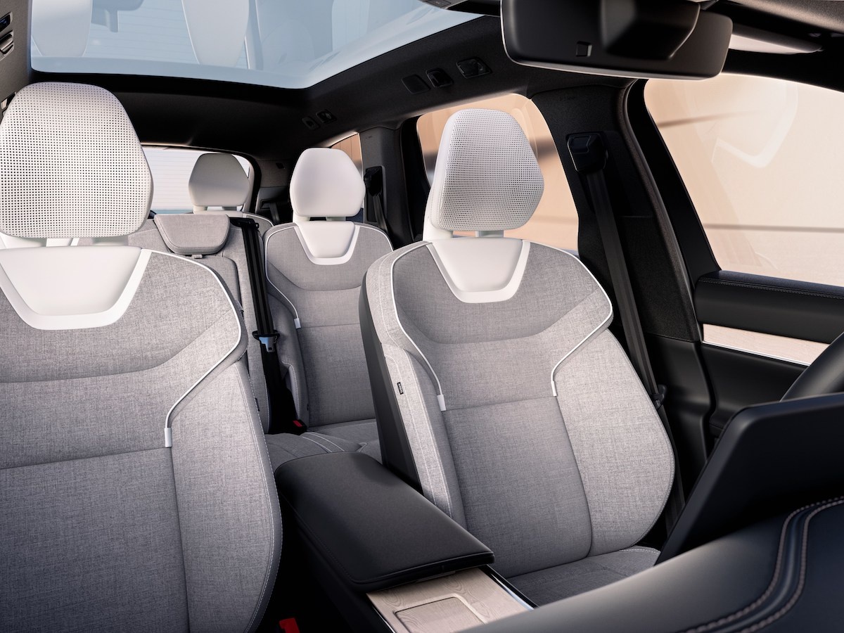 Volvo EX90 interior bancos