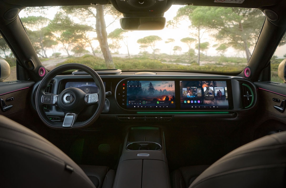 smart #5 design tecnologia