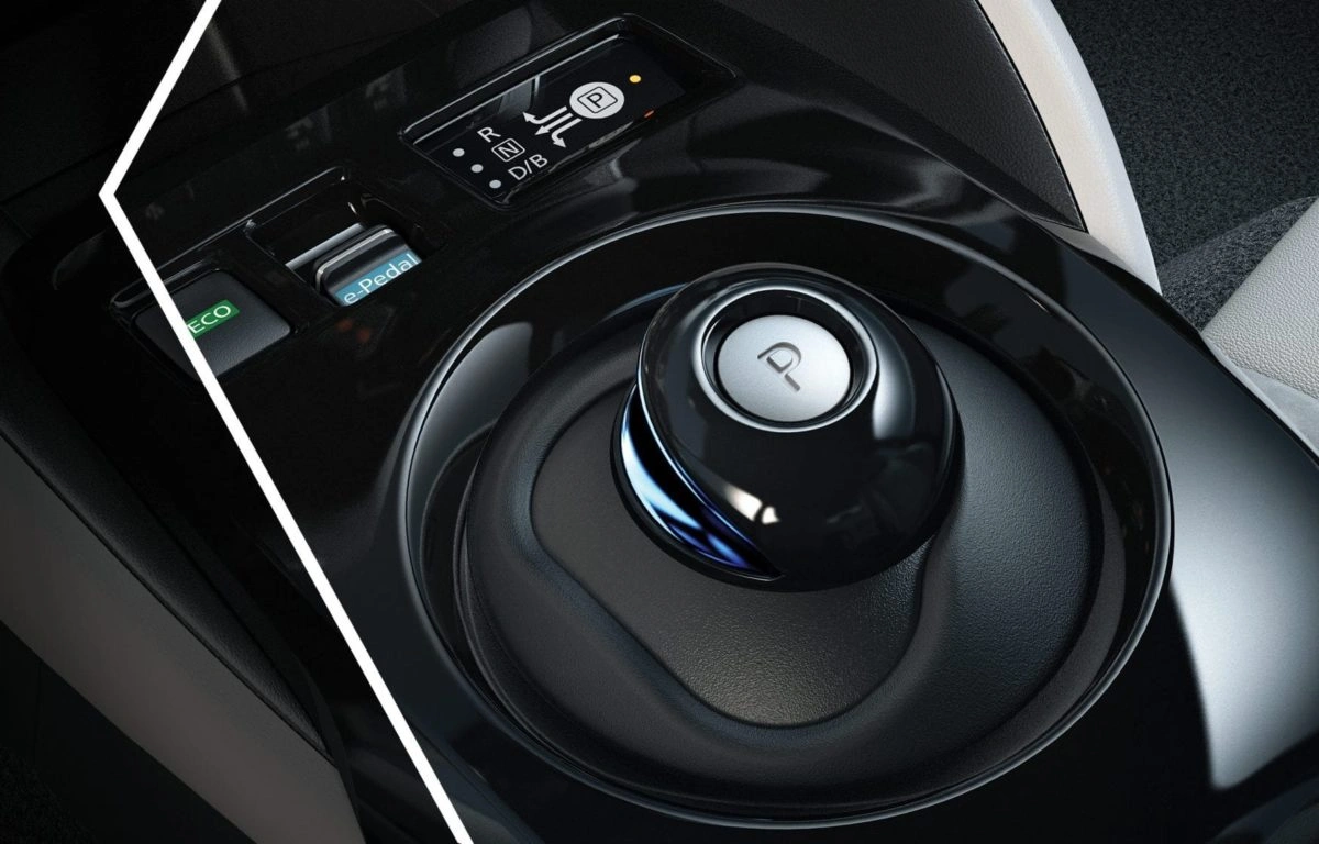 Manípulo do novo nissan leaf