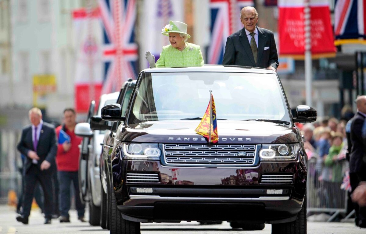 Land Rover Range Rover Rainha Inglaterra