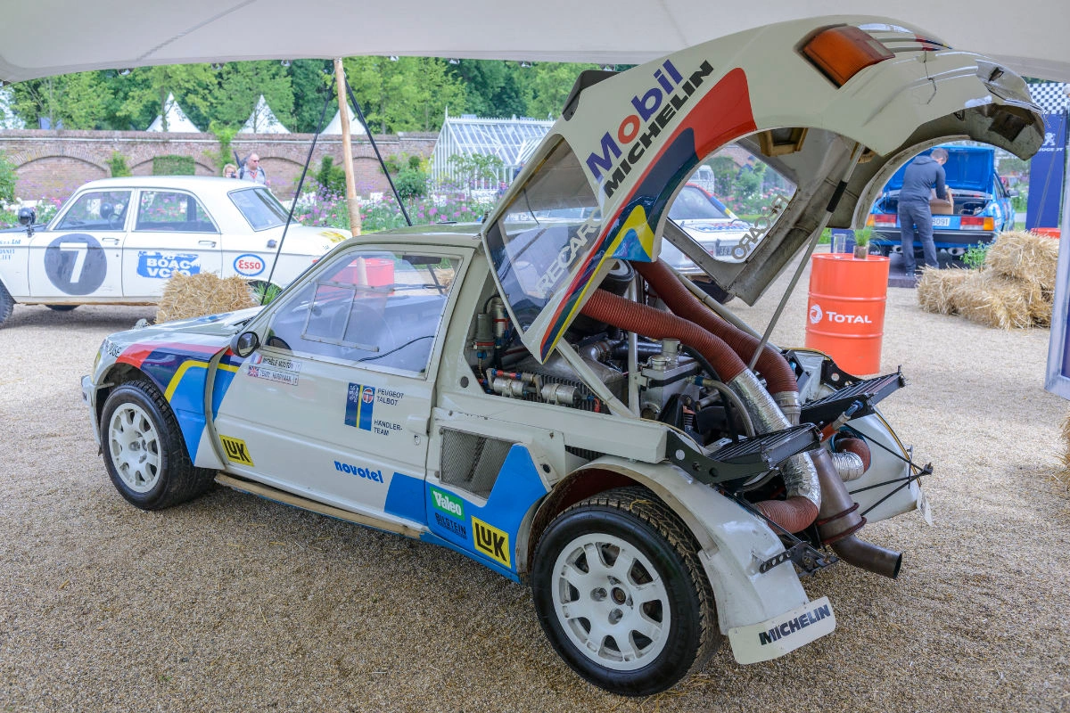 Peugeot 205 T16 Group B rally car