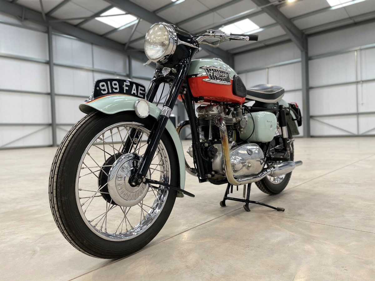 Moto Triumph Bonneville 1959 Heritage