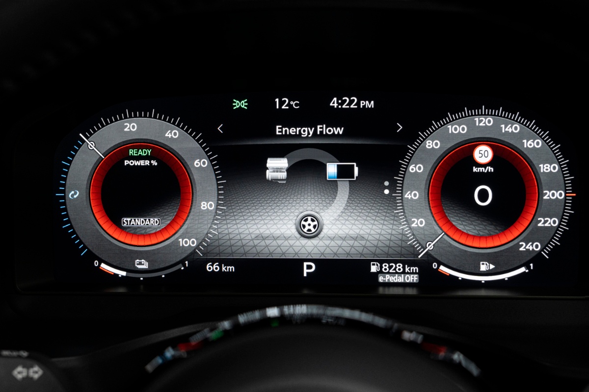 Nissan qashqai epower novo manometros