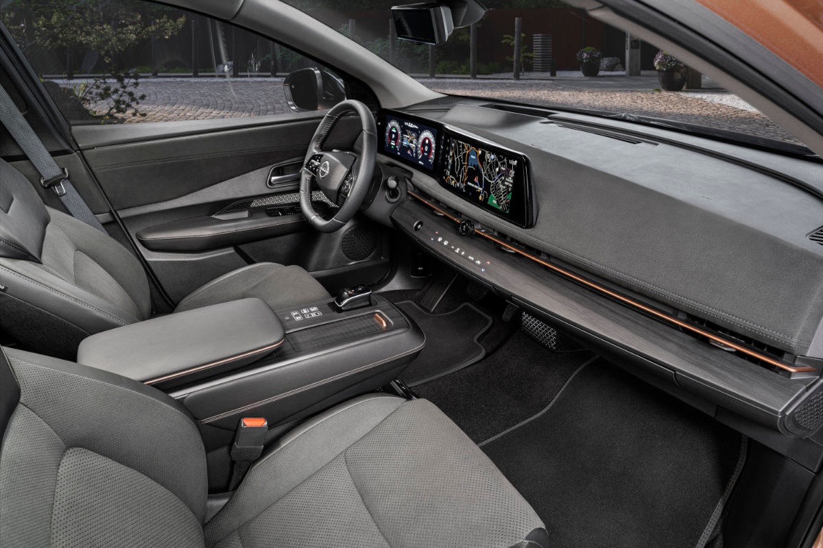 Novo SUV Crossover Nissan Ariya interior
