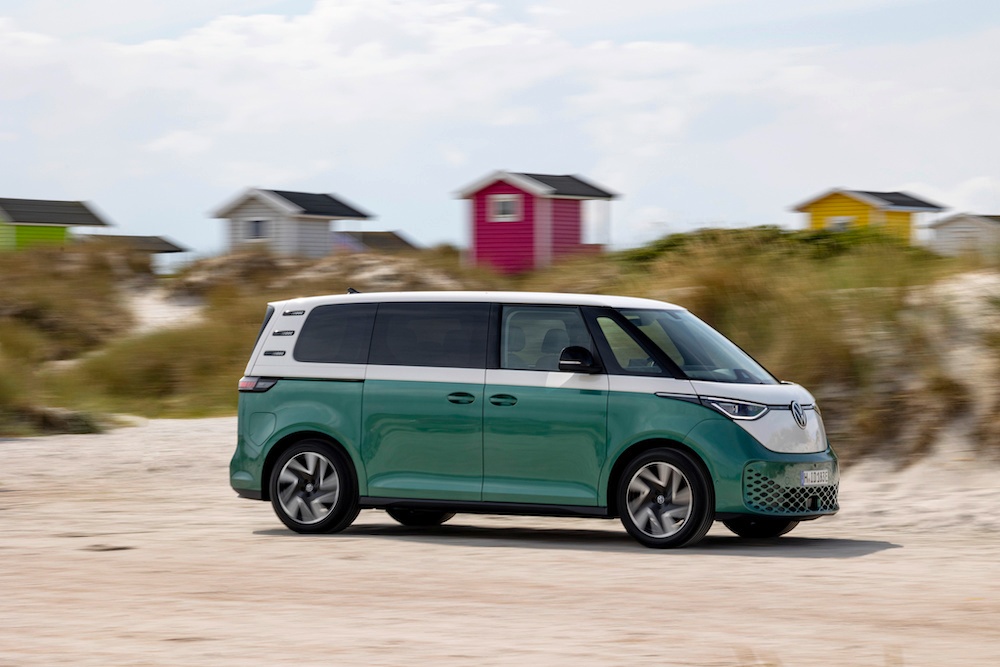 Volkswagen ID. Buzz pão de forma lado