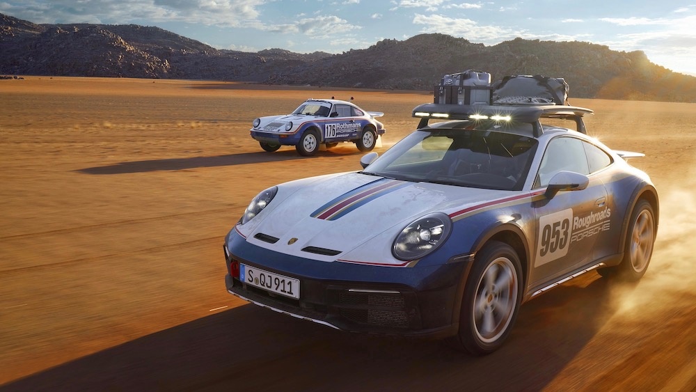 porsche 911 dakar o melhor de 2 mundos