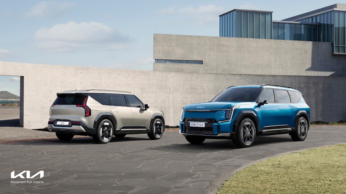 Kia EV9 SUV elétrico para sete a partir de 79.052€