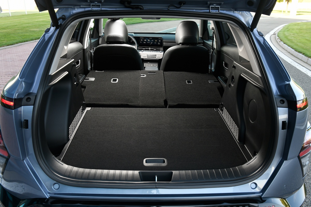 hyundai kauai eletric bagageira