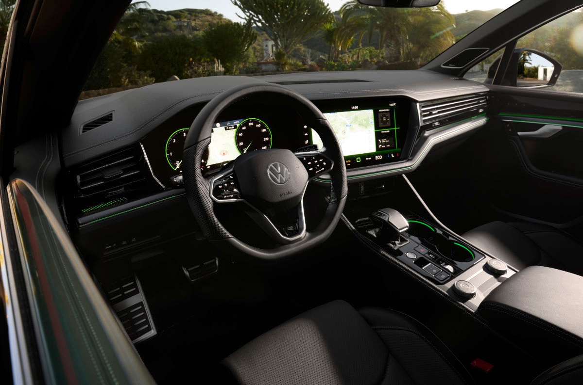 Novo Volkswagen Touareg cockpit