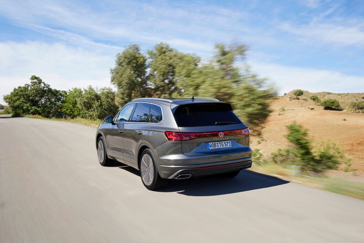 Novo Volkswagen Touareg traseira