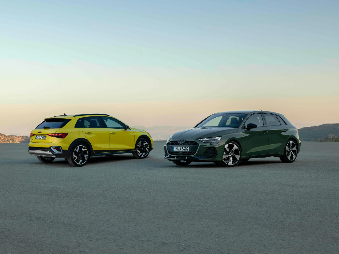 Novo Audi A3 e Audi A3 allstreet