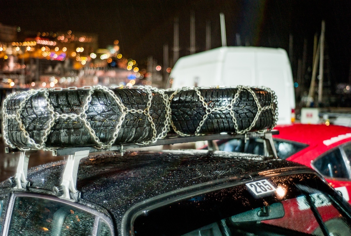 Rali Monte Carlo pneus neve